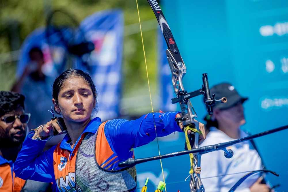 भारतीय रिकर्व मिश्रित टीम ने तीरंदाजी विश्व कप में कांस्य पदक जीता