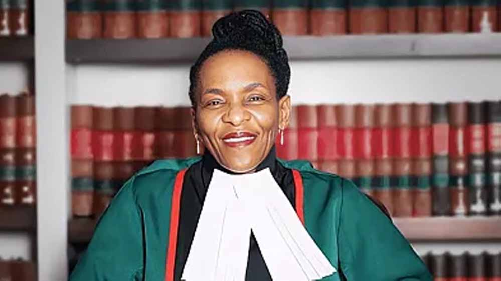 SA में पहली बार किसी महिला को प्रधान न्यायाधीश के पद पर नियुक्त किया