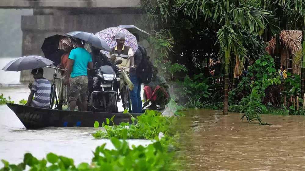 असम में मॉनसूनी बारिश से त्राहिमाम, बाढ़ से 11 लाख लोग प्रभावित; राहत-बचाव को उतारे वायुसेना के हेलीकॉप्टर