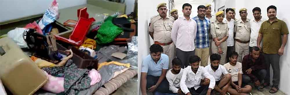 राजस्थान-झुंझुनू में पड़ोसन ने आठ लोगों के साथ मिलकर करवाई 53 लाख की चोरी
