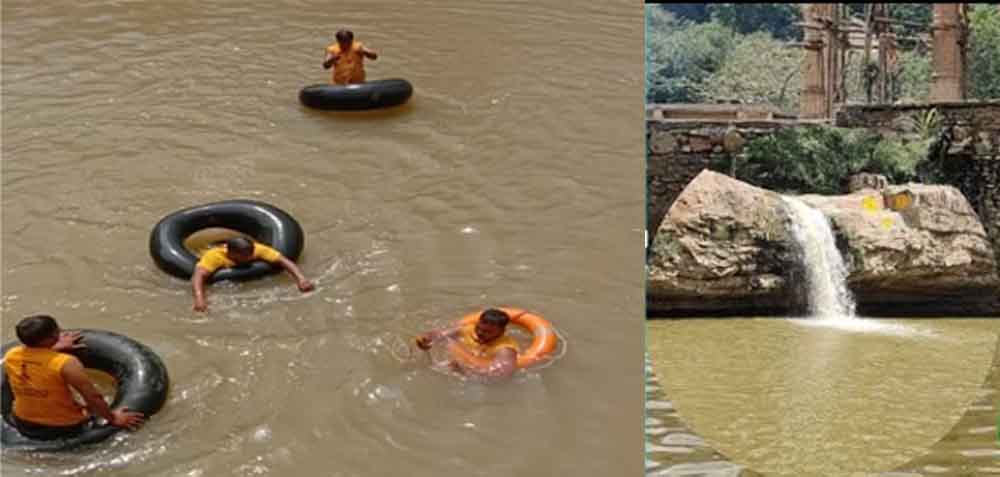 राजस्थान-चित्तौड़गढ़ में नीलिया महादेव कुंड में डूबा युवक