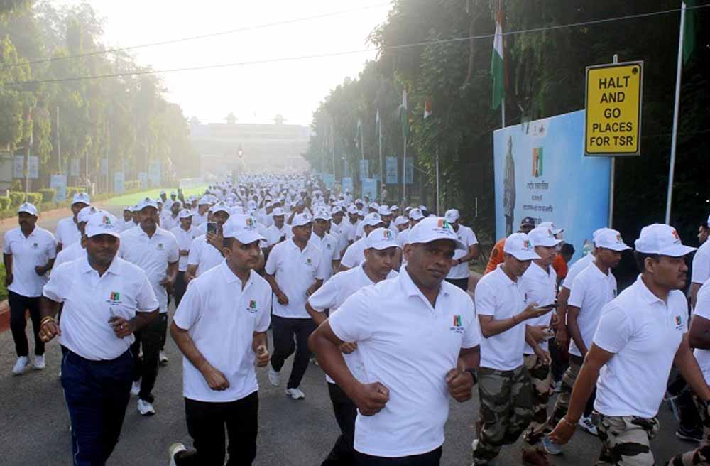 ‘रन फॉर यूनिटी’ में अमित शाह ने कहा- सरदार वल्लभभाई पटेल की विरासत को कमजोर करने की कोशिशें की गई हैं