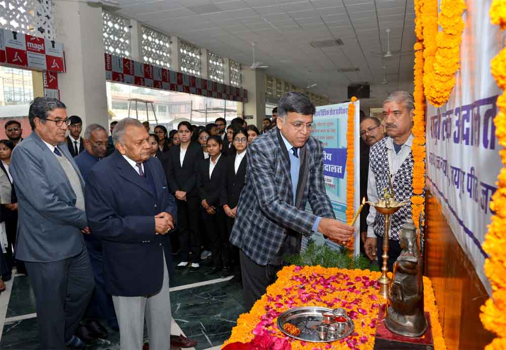 राजस्थान-जयपुर में चतुर्थ राष्ट्रीय लोक अदालत का शुभारंभ