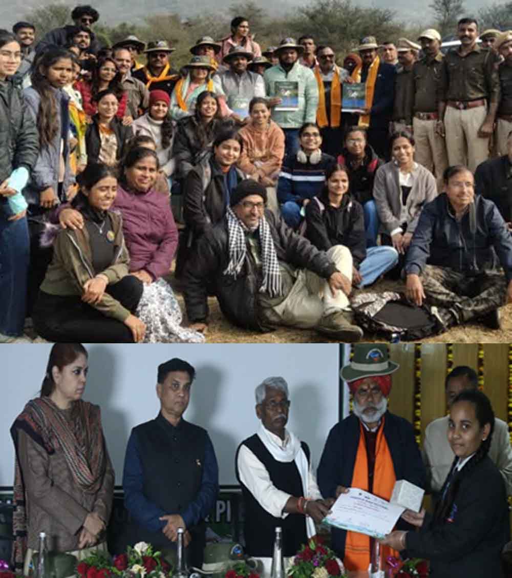 राजस्थान-उदयपुर में बर्ड फेस्टिवल में प्रतियोगिताओं के विजेता पुरस्कृत