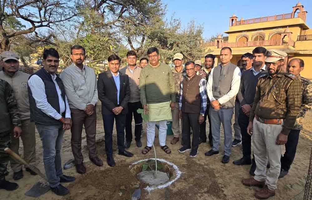 राजस्थान-अलवर में वन मंत्री ने देखी सरिस्का की मॉनिटरिंग व्यवस्था