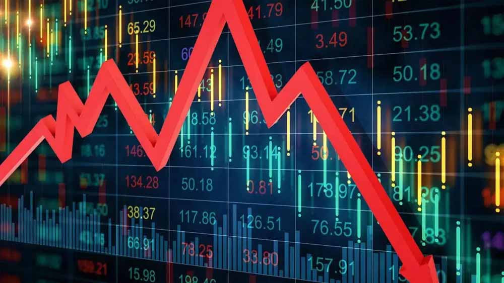पाकिस्तान के शेयर बाजार में 2,000 से अधिक अंकों की आई गिरावट