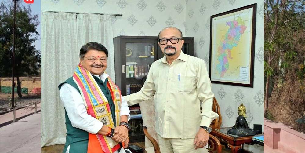 रायपुर : कैलाश विजयवर्गीय बोले- राहुल हिंदी में ठीक से गांधी भी नहीं लिख पाते