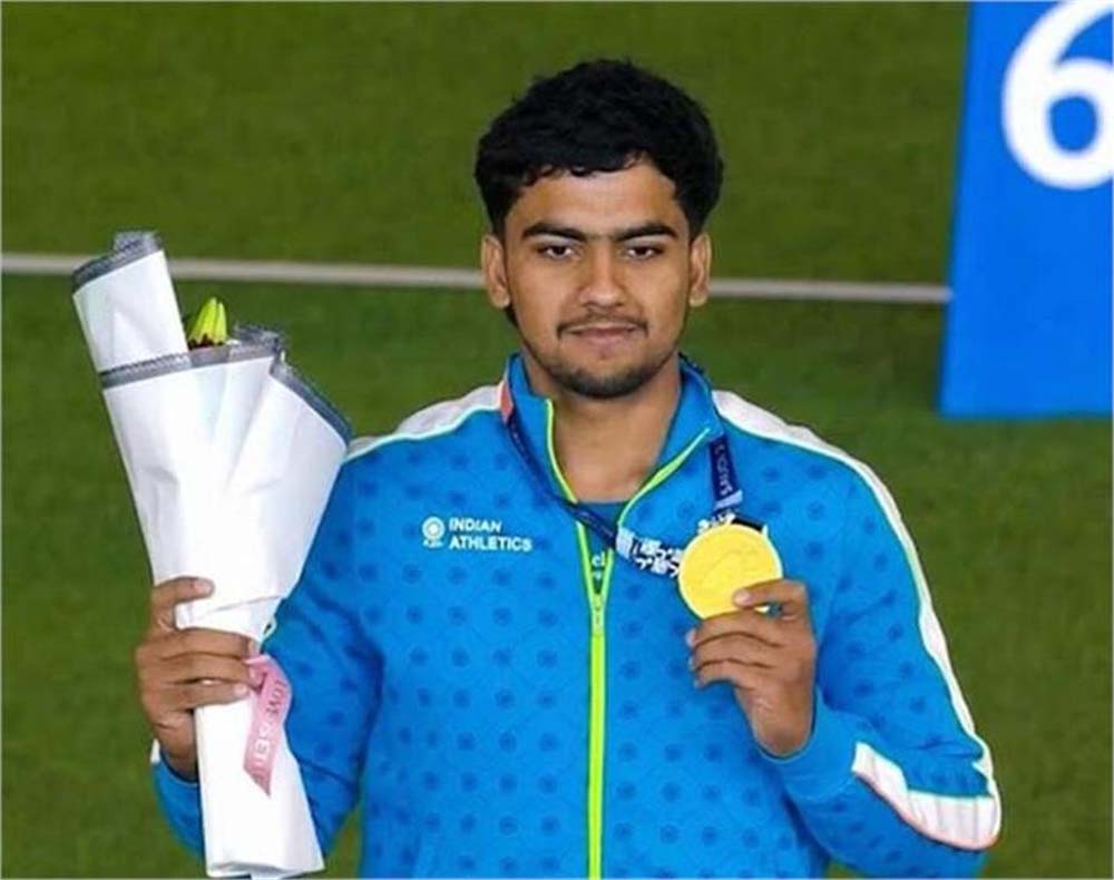 हरियाणा के छोरे ने जूनियर एथलेटिक्स चैंपियनशिप में जीता स्वर्ण पदक, देश-प्रदेश का नाम रोशन किया